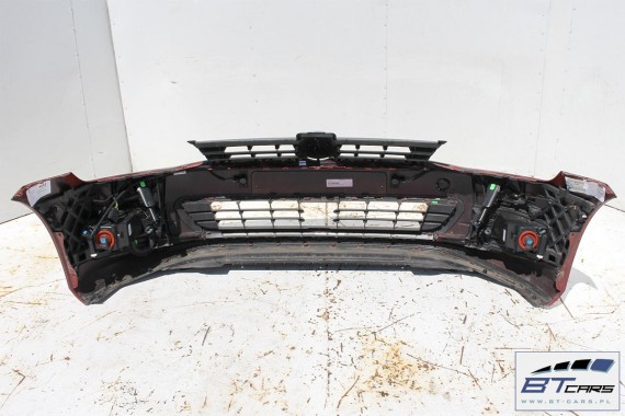 VW GOLF 7 PRZÓD Highline LA3X maska błotniki zderzak pas przedni lampy wzmocnienie błotnik lampa Xenon LED 5G czerwony KOMPLETNY