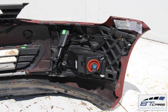 VW GOLF 7 PRZÓD Highline LA3X maska błotniki zderzak pas przedni lampy wzmocnienie błotnik lampa Xenon LED 5G czerwony KOMPLETNY