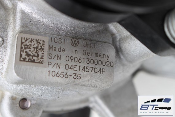 VW AUDI SKODA TURBINA TURBOSPRĘŻARKA 04E145704P 04E 145 704 04E145704C 04E145721B 04E145721F 04E145704C 04E145703T 1.4 TSi SEAT