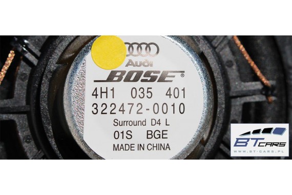 AUDI A8 GŁOŚNIKI NAGŁOŚNIENIE BOSE 4H 4H0035411A 4H1035401 4H1035402 4H0035297 4H1035481A 4H0035402 4H0035397 4H0035399B C