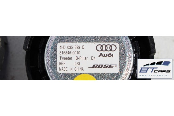 AUDI A8 GŁOŚNIKI NAGŁOŚNIENIE BOSE 4H0035411A 4H1035401 4H1035402 4H0035297 4H1035481A 4H0035402 4H0035397 4H0035399B 4H0035399C