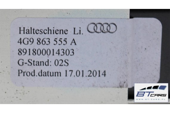 AUDI A6 4G KOMBI MOCOWANIE PROWADNICE STELAŻE BAGAŻNIKA 4G 4G9 SIATKA BAGAŻU 4G9863555A 4G9863556A 4G9 863 555 4G9863539 ALLROAD