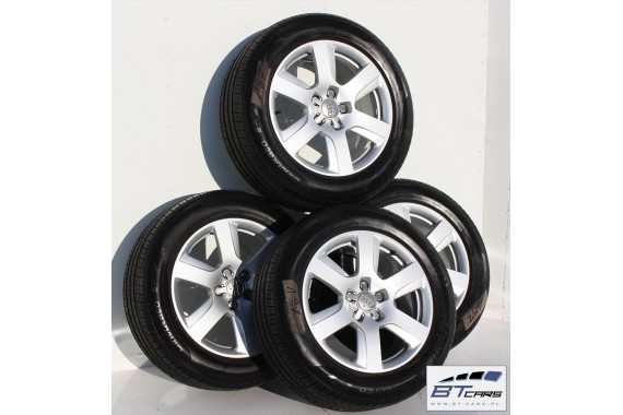 AUDI A4 A5 A6 A7 A8 FELGI 17 cali KOŁA OPONY felga 4H0601025 8J*17H2 ET30 opona PIRELLI CINTURATO P7 99Y 235/55/17 4G 4H