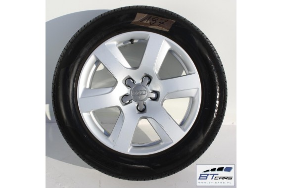 AUDI A4 A5 A6 A7 A8 FELGI 17 cali KOŁA OPONY felga 4H0601025 8J*17H2 ET30 opona PIRELLI CINTURATO P7 99Y 235/55/17 4G 4H