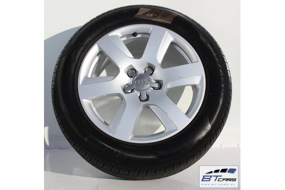 AUDI A4 A5 A6 A7 A8 FELGI 17 cali KOŁA OPONY felga 4H0601025 8J*17H2 ET30 opona PIRELLI CINTURATO P7 99Y 235/55/17 4G 4H