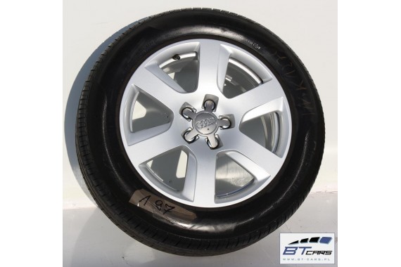 AUDI A4 A5 A6 A7 A8 FELGI 17 cali KOŁA OPONY felga 4H0601025 8J*17H2 ET30 opona PIRELLI CINTURATO P7 99Y 235/55/17 4G 4H