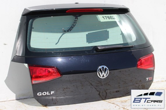 VW GOLF 7 VII TYŁ ZDERZAK + KLAPA BAGAŻNIKA + LAMPY lampa tylny 5G Kolor: LC9X - głęboka czerń