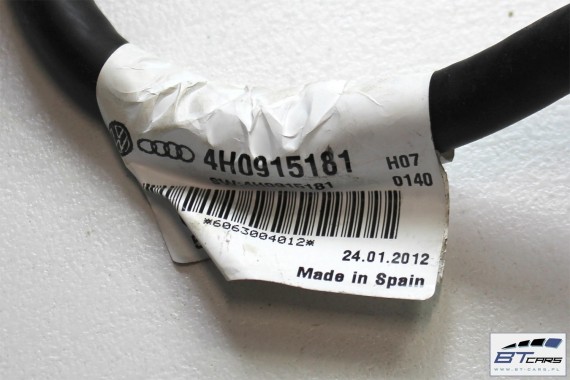 AUDI A8 PRZEWÓD KLEMOWY KLEMA 4H0915181 4H0915181F masowy 4H0 915 181 AKUMULATORA 4H d4 4H0915181 4H0915181F 4H0915181 4H0915181