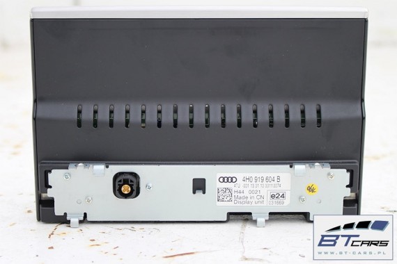 AUDI A8 MONITOR 8'' WYSWIETLACZ LCD 8 CALI 4H0919604B 4H0919604C 4H0919604D 4H0919604F 4H0919604G 4H0919604H 4H0 919 604 B 4H d4