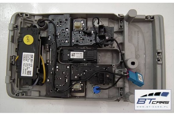 AUDI A6 LAMPKA OŚWIETLENIE PODSUFITKI TAPICERKA 4G kabiny + otwieranie bramy 4G0947135E ET1 4G0 947 135 E 4G0947135E 4G0947135E