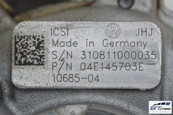 VW JETTA TURBINA TURBOSPRĘŻARKA 04E145703E 1.4 TSi HYBRYDA HYBRID 04E145721C 04E145704D 04E145704Q 04E145721G 04E145703E 5C