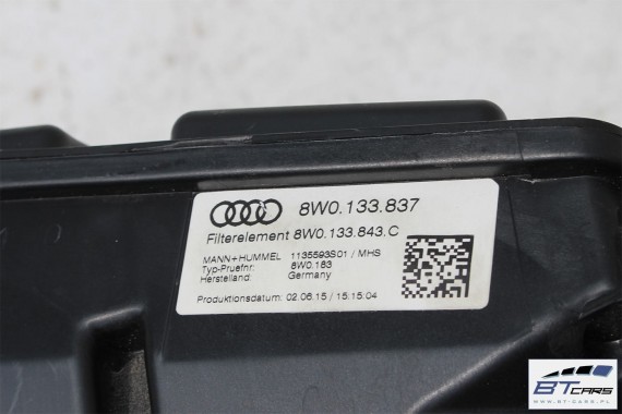 AUDI A4 A5 OBUDOWA FILTR POWIETRZA 8W0133837 8W0133835 8W0133843C 8W0 133 837 B9 F5 8W0133837AB 8W0133835AB 8W0133837 8W0133835