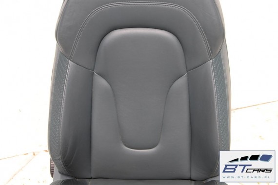 AUDI TT FOTELE KOMPLET FOTELI siedzeń siedzenia fotel tapicerka 8J 8J0 skóra kolor zielony
