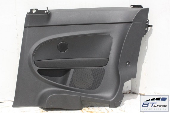 VW THE BEETLE BOCZKI DRZWIOWE BOCZEK TAPICERKA 5C 5C5867043 5C5867044 5C1867011 5C1867012 welur czarne góra czarna 5C5 867 043