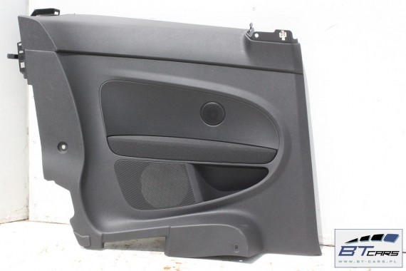 VW THE BEETLE BOCZKI DRZWIOWE BOCZEK TAPICERKA 5C 5C5867043 5C5867044 5C1867011 5C1867012 welur czarne góra czarna 5C5 867 043