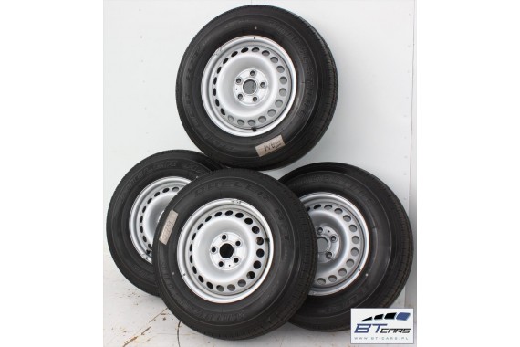 VW AMAROK FELGI 16 + OPONY KOŁA FELGA BRIDGESTONE DUELER  205/R16C 7H8601027C 110/108T 7H8 601 027 C