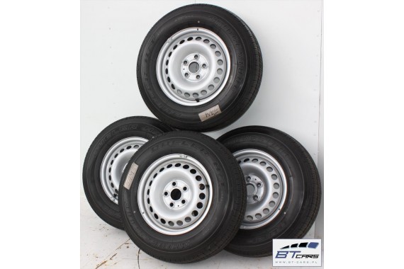 VW AMAROK FELGI 16 + OPONY KOŁA FELGA BRIDGESTONE DUELER 205/R16C 7H8601027C 110/108T 7H8601027C 7H8601027 7H8601027A 7H8601027D