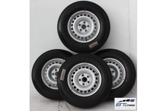 VW AMAROK FELGI 16 + OPONY KOŁA FELGA BRIDGESTONE DUELER 205/R16C 7H8601027C 110/108T 7H8601027C 7H8601027 7H8601027A 7H8601027D