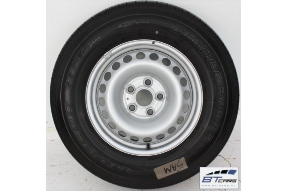 VW AMAROK FELGI 16 + OPONY KOŁA FELGA BRIDGESTONE DUELER 205/R16C 7H8601027C 110/108T 7H8601027C 7H8601027 7H8601027A 7H8601027D