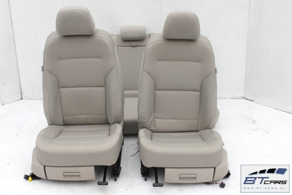 VW GOLF 7 VII FOTELE KOMPLET FOTELI siedzeń siedzenia fotel tapicerka 5G 5G4 welur kolor mocca 5G0