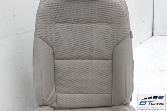 VW GOLF 7 VII FOTELE KOMPLET FOTELI siedzeń siedzenia fotel tapicerka 5G 5G4 welur kolor mocca 5G0