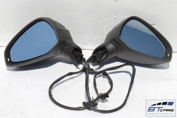 AUDI A4 LUSTERKO DRZWI PRAWE LY9T 8W 2015- 12 pin pasażera, fotochrom 12pin LUSTERKA zewnętrzne pinów kabli przewodów 8W1857410