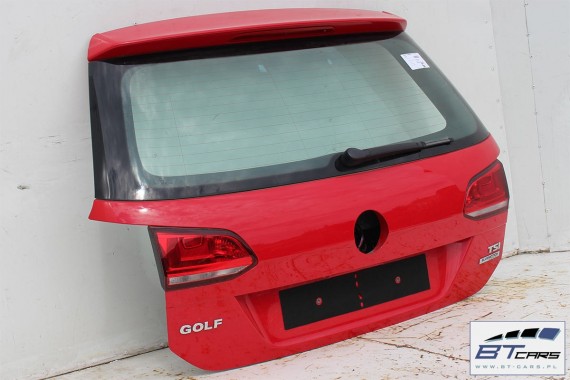 VW GOLF 7 VII KOMBI LY3D TYŁ ZDERZAK tylny + KLAPA BAGAŻNIKA + LAMPY lampa Kolor: LY3D -czerwony tornado  5G 5G9 VARIANT AVANT