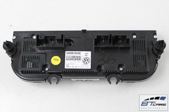 VW GOLF 7 VII PANEL KLIMATYZACJI 5G0907044Q 5G0907044T 5G0907044AF 5G0907044BC 5G0907044BK moduł sterownik nawiewu klimy