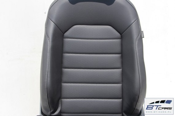 VW GOLF 7 VII FOTELE KOMPLET FOTELI siedzeń siedzenia fotel tapicerka 5G 5G4 5G0 skóra kolor czarny 5-drzwiowe drzwi USA