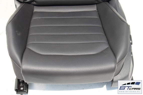 VW GOLF 7 VII FOTELE KOMPLET FOTELI siedzeń siedzenia fotel tapicerka 5G 5G4 5G0 skóra kolor czarny 5-drzwiowe drzwi USA