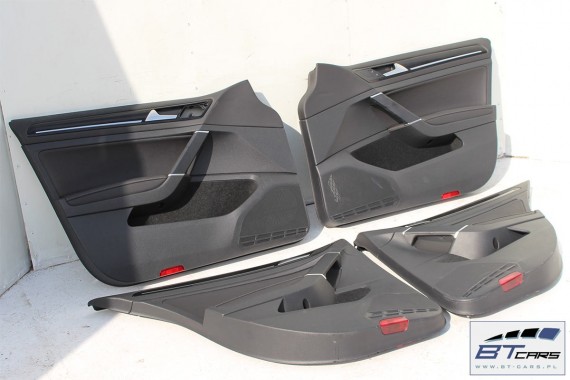 VW GOLF 7 VII FOTELE KOMPLET FOTELI siedzeń siedzenia fotel tapicerka 5G 5G4 5G0 skóra kolor czarny 5-drzwiowe drzwi USA