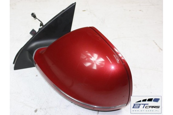 AUDI Q7 LUSTERKO DRZWI FOTOCHROM 4L 14 PIN prawe strona prawa 14pin zewnętrzne pinów kabli przewodów LZ3F - czerwony (granatrot)