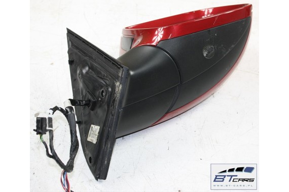 AUDI Q7 LUSTERKO DRZWI FOTOCHROM 4L 14 PIN prawe strona prawa 14pin zewnętrzne pinów kabli przewodów LZ3F - czerwony (granatrot)