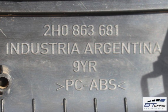 VW AMAROK RAMKA TUNELU ŚRODKOWEGO 2H0863681 2H0 863 681 panel sterowanie przycisk przyciski