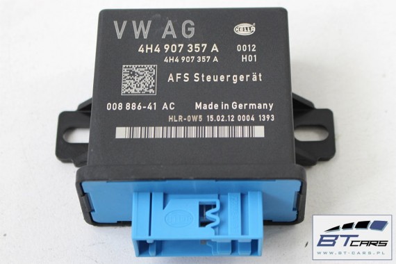 AUDI A6 A7 A8 STEROWNIK ŚWIATEŁ 4H4907357A 4H4 907 357 A moduł doświetlania 4H4907357 4H4907357A 4H4907357 4H4907357 4H4907357A