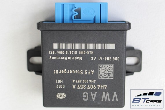 AUDI A6 A7 A8 STEROWNIK ŚWIATEŁ 4H4907357A 4H4 907 357 A moduł doświetlania 4H4907357 4H4907357A 4H4907357 4H4907357 4H4907357A