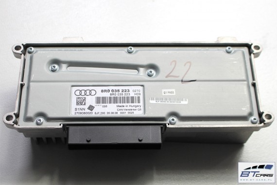 AUDI Q5 GŁOŚNIKI + WZMACNIACZ NAGŁOŚNIENIE 8R 8R0035223 8R0035382 8R0035399 8R0035411 8R0035415A KOMPLET GŁOŚNIKÓW ZESTAW