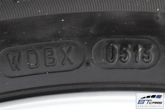 VW GOLF 7 VII SPORTSVAN FELGI 16 OPONY LATO KOŁA felga 5G0601025P 6,5J*16H2 ET46 opona Dunlop SP Sport FastResponse 205/55/16 91