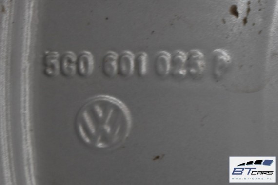 VW GOLF 7 VII SPORTSVAN FELGI 16 OPONY LATO KOŁA felga 5G0601025P 6,5J*16H2 ET46 opona Dunlop SP Sport FastResponse 205/55/16 91
