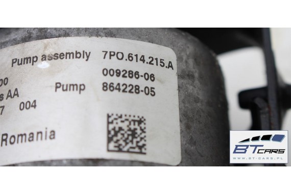 VW TOUAREG PORSCHE POMPA HAMULCOWA 7P0614215A 7P0 614 215 7P ELEKTRYCZNA PODCIŚNIENIA silnik HYBRYDOWY 7P0614215A 7P0614215