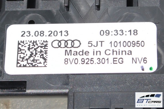 AUDI A3 PANEL PRZYCISKI 8V0925301EG 8V0 925 301 EG PRZYCISK 8V 8V0925301EG 8V0925301EG 8V0925301EG 8V0925301EG 8V0925301EG