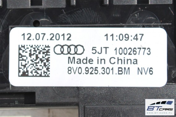 AUDI A3 PANEL PRZYCISKI 8V0925301BM 8V0 925 301 BM PRZYCISK 8V 8V0925301BM 8V0925301BM 8V0925301BM 8V0925301BM 8V0925301BM