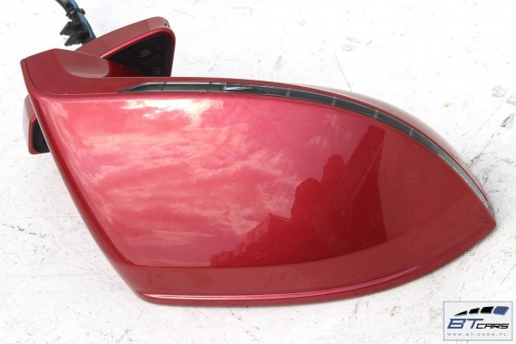 AUDI A7 LUSTERKO ZEWNETRZNE DRZWI PRAWE 12 pin kabli przewodów 4G8 4G Kolor: LZ3F - czerwony (granatrot)