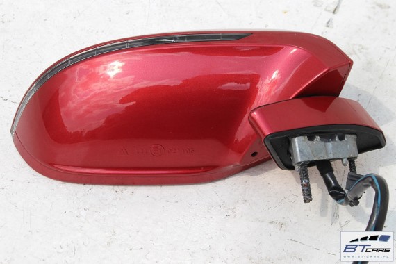 AUDI A7 LUSTERKO ZEWNETRZNE DRZWI PRAWE 12 pin kabli przewodów 4G8 4G Kolor: LZ3F - czerwony (granatrot)