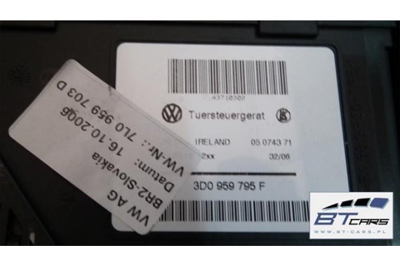VW TOUAREG SILNICZEK MODUŁ DRZWI SZYB 7L 7L0959792B 7L0959793B 3D0959795F 7L0 959 792 7L0959792B 7L0959793B 3D0959795F 7L0959792
