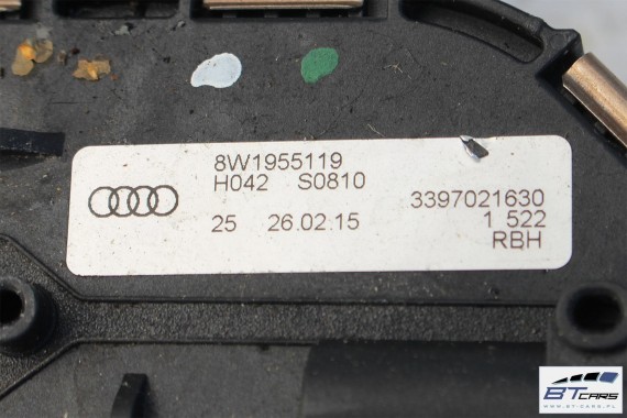 AUDI A4 MECHANIZM WYCIERACZEK 8W1955119 silniczek 8W1955023 8W1 955 119 8W1955023A 8W1 955 023 8W1955023B podstawa 8W 8W1955119