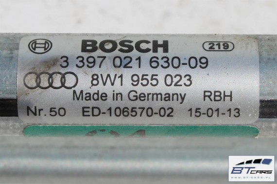 AUDI A4 MECHANIZM WYCIERACZEK 8W1955119 silniczek 8W1955023 8W1 955 119 8W1955023A 8W1 955 023 8W1955023B podstawa 8W 8W1955119