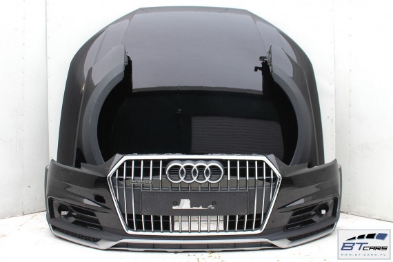 AUDI A4 ALLROAD PRZÓD maska błotniki zderzak pas przedni wzmocnienie błotnik 8W A2A2 LY9B czarny 8W9821105 8W9821106 8W0823029