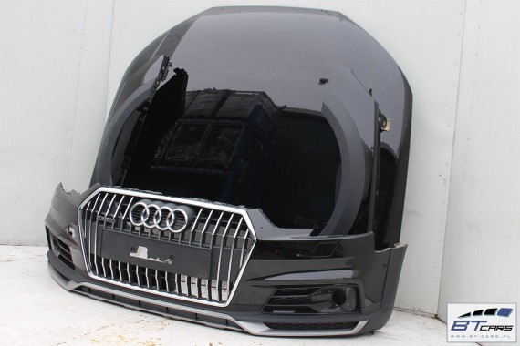 AUDI A4 ALLROAD PRZÓD maska błotniki zderzak pas przedni wzmocnienie błotnik 8W A2A2 LY9B czarny 8W9821105 8W9821106 8W0823029