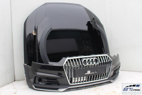 AUDI A4 ALLROAD PRZÓD maska błotniki zderzak pas przedni wzmocnienie błotnik 8W A2A2 LY9B czarny 8W9821105 8W9821106 8W0823029